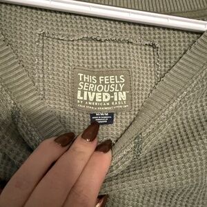 women's American Eagle oversized top